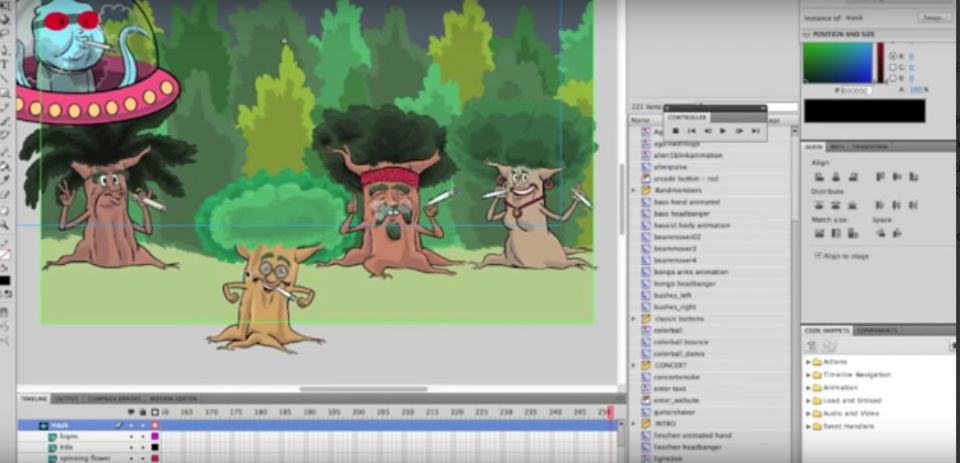 Adobe Flash ile animasyonlu karikatur nasıl yapılır?